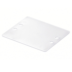 Табличка маркировочная 59.9х49.9мм для хомутов белая (100шт) QUADRO