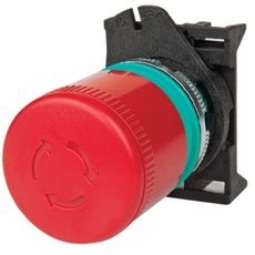Кнопка аварийная грибовидная поворотная с индикацией D=40мм