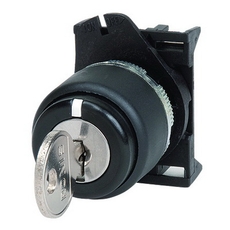 Переключатель на 2 положения с фиксацией блокировка в положении 0/1