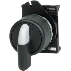 Переключатель на 3 положения с возвратом длинная ручка зеленый