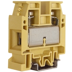 Клемма винтовая 50мм.кв бежевая термостойкая