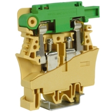 Держатель предохранителя 10кв.мм бежевый с LED FPL.10/C