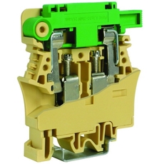 Держатель предохранителя FPL.10/C48 10кв.мм бежевый с LED 48В