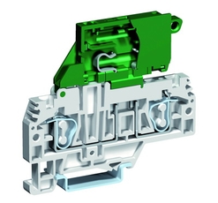 Держатель предохранителя 5х20 пружина 4кв.мм серый
