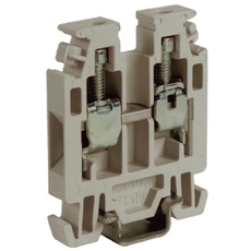 Зажим проходной RN.2/4GR 2.5 кв.мм серый