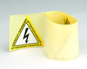 Табличка предупреждающая 60мм