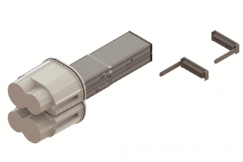 Питающий элемент + заглушка тип 1 Cu 2P+2P/4P+4P/4P+2P 40A