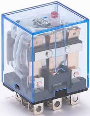 Промежуточное реле 3 конт. с инд. LED 10А 24В AC ПР- | 23206DEK | DEKraft