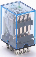 Промежуточное реле 4 конт. с инд. LED 3А 24В DC ПР-1 | 23233DEK | DEKraft