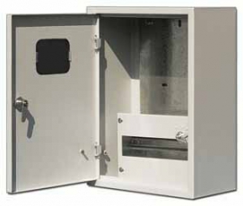 Корпус мет. учетный нав. 400х300х160, 1-фазный, 12 м | 30401DEK | DEKraft