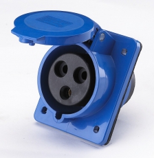 Розетка для скрытой проводки 423 2Р+РЕ 32А 220В IP4 | 26053DEK | DEKraft