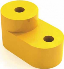 Изолятор угловой для установки нулевой шины | 32254DEK | DEKraft