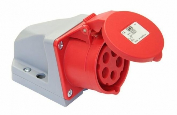 Розетка стационарная 115 3Р+РЕ+N 16А 380В IP44 РС-102 D | 26030DEK | DEKraft