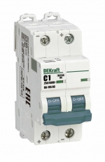 Авт. выкл. 2P C кривая 1A 500В DC ВА-105 | 13386DEK | DEKraft