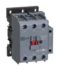 Контактор 95А 110В АС3 АС4 1НО+1НЗ КМ-102 | 22336DEK | DEKraft