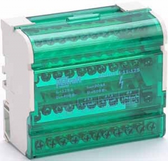 Кросс-модуль на DIN-рейку 4х11 групп, 125А ШН-103 | 32018DEK | DEKraft