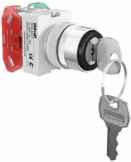 Перекл. на 3 фикс. полож. I-O-II с ключом 1НО+1НЗ AKS | 25054DEK | DEKraft