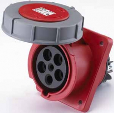 Розетка для скрытой проводки 435 3Р+РЕ+N 63А 380В I | 26058DEK | DEKraft