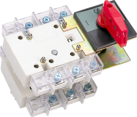 Выключатель-разъединитель 315A 4P два напр. тандем с видимым разрывом ВР-101 | 40169DEK | DEKraft