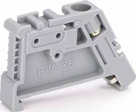 Ограничитель пластик. на DIN-рейку с 1 винтом Ф | 32057DEK | DEKraft