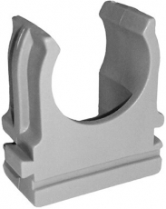 Крепёж-клипса для труб Полистирол д20 (50шт/4200шт уп/транс) | PR08.3111 | Э-Пласт