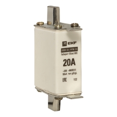 Вставка плавкая ППН-33 100/20А габарит 00С (fus-33/100/20)