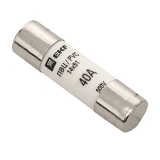 Вставка плавкая цилиндрическая ПВЦ 14х51 40А