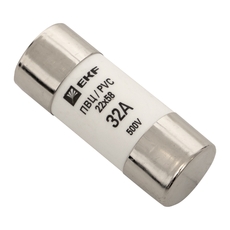 Вставка плавкая цилиндрическая ПВЦ 22х58 32А (pvc-22x58-32)