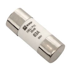 Плавкая вставка цилиндрическая ПВЦ (22х58) 63А PROxima (pvc-22x58-63)