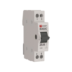Переключатель трехпозиционный 1P 25А Basic (tps-1-25)