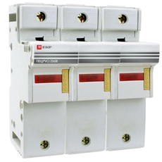 Предохранитель-разъединитель для ПВЦ 22x58 3P(индикация) (pr-22-58-3)