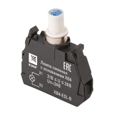 Лампа сменная c основанием XB4 синяя 24В PROxima