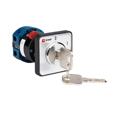 Переключатель кулачковый ПК-1-112 10А 2P '0-1' с ключом (pk-1-112-10)