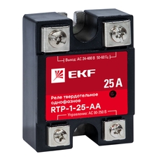Реле твердотельное однофазное RTP-25-AA EKF       PROxima