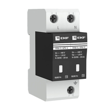 Ограничитель импульсных напряжений серии ОПВ-C/2P In 20кА 400В (opv-c2)