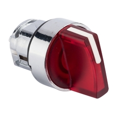 Механизм переключателя исполнительный ХB4 красный на 2 положения с фиксацией с подсветкой с короткой ручкой PROxima