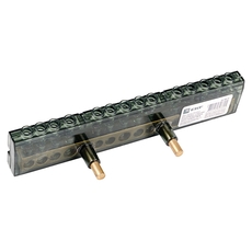 Дополнительная шина (14 отв.) для подключения к верхнему полюсу блока распределительного (кросс-модуль) 160A EKF PROxima (eb-160-14)