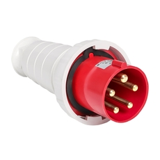 Вилка кабельная 63А 3Р+N+Е IP67 переносная 380В 035 (ps-035-63-380)