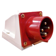 Вилка стационарная 524 3Р+РЕ 32А 380В IP44 PROxima (ps-524-32-380)