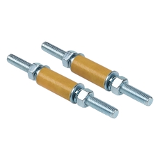 Втулочный изолятор Д=40 мм со шпилькой и крепежом (2 шт) EKF PROxima (BSS40FA)