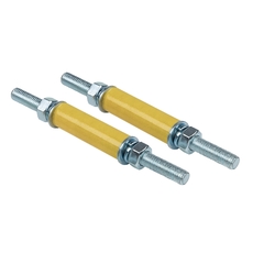 Втулочный изолятор Д=60 мм со шпилькой и крепежом (2 шт) EKF PROxima (BSS60FA)