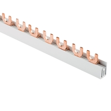 Шина соединительная типа FORK 2-фазная 63А 54 модуля (fork-02-63)