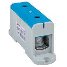 Клемма силовая вводная КСВ 35-240кв мм. синяя (plc-kvs-35-240-blue)