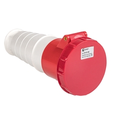 Розетка кабельная 63А 3Р+N+Е IP67 переносная 380В