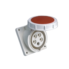 Розетка стационарная внутренняя угловая 4452 3Р+РЕ+N 125А 380В IP67 PROxima