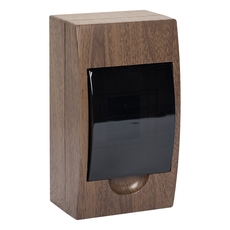 Щит распределительный навесной ЩРН-П- 4 темное дерево IP41 PROxima