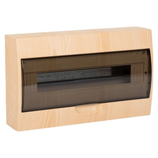 Щит распределительный навесной ЩРН-П-18 светлое дерево IP41 PROxima (pb40-n-18-light)