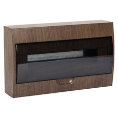 Щит распределительный навесной ЩРН-П-18 темное дерево IP41 PROxima (pb40-n-18-dark)