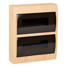 Щит распределительный навесной ЩРН-П-24 светлое дерево IP41 PROxima (pb40-n-24-light)