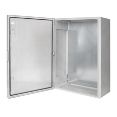 Бокс пластиковый с монтажной платой прозр. дверь 600х400х200 мм IP65 EKF PROxima (PBT65MP008)